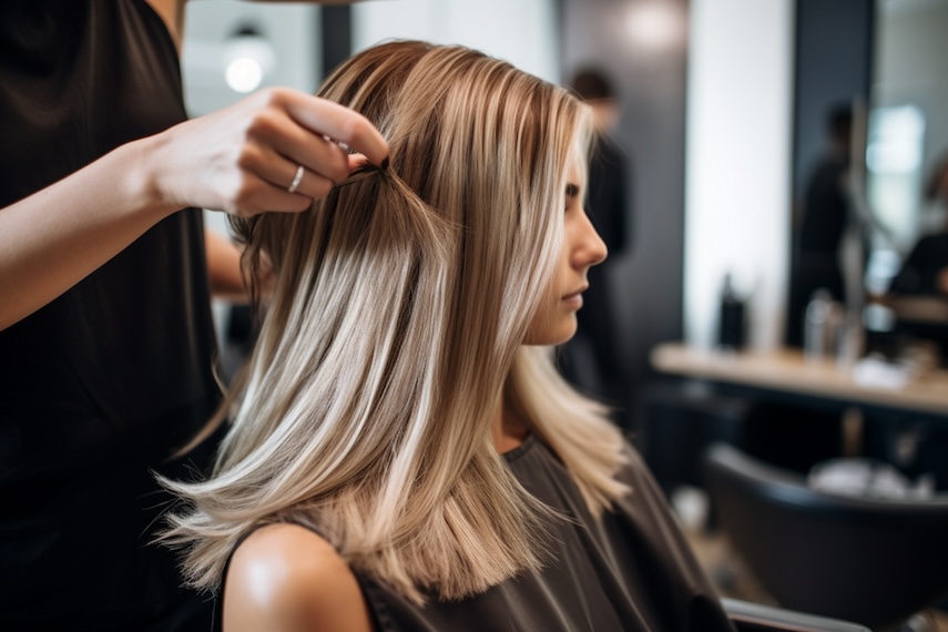 Damenfriseur – Schnitt, Farbe und Styling